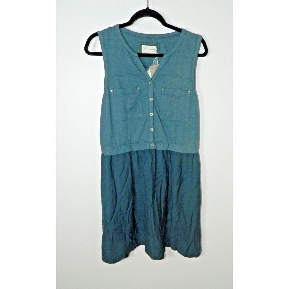 Anthropologie Saturday Sunday Dress Size Large Contrast Sleeveless‎ Mini - Picture 8 of 12